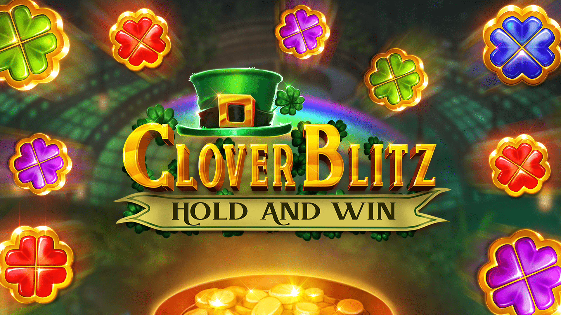 Clover Blitz Hold and Win slot by Kalamba Games