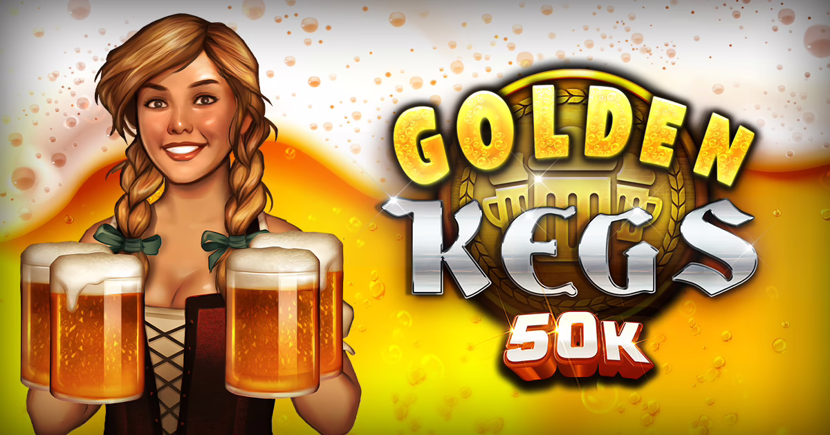 Golden Kegs 50K slot by Kalamba Games