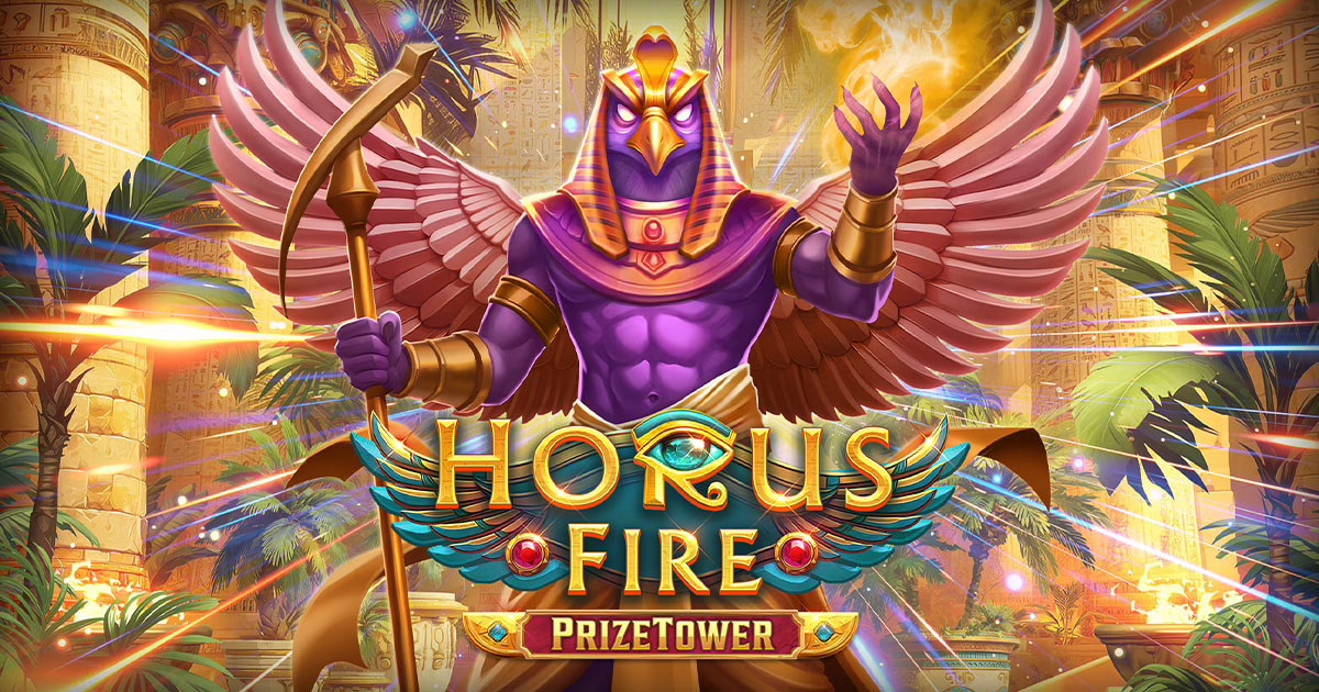 Horus Fire PrizeTower slot by Kalamba Games