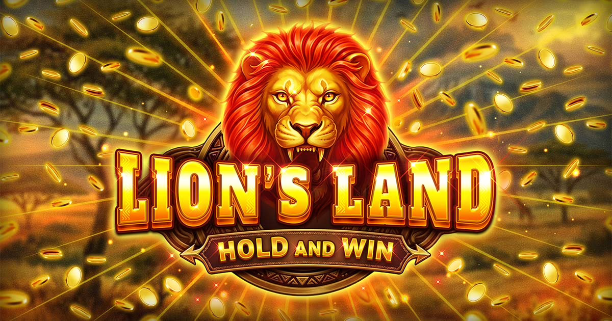Lion's Land Hold and Win slot by Kalamba Games