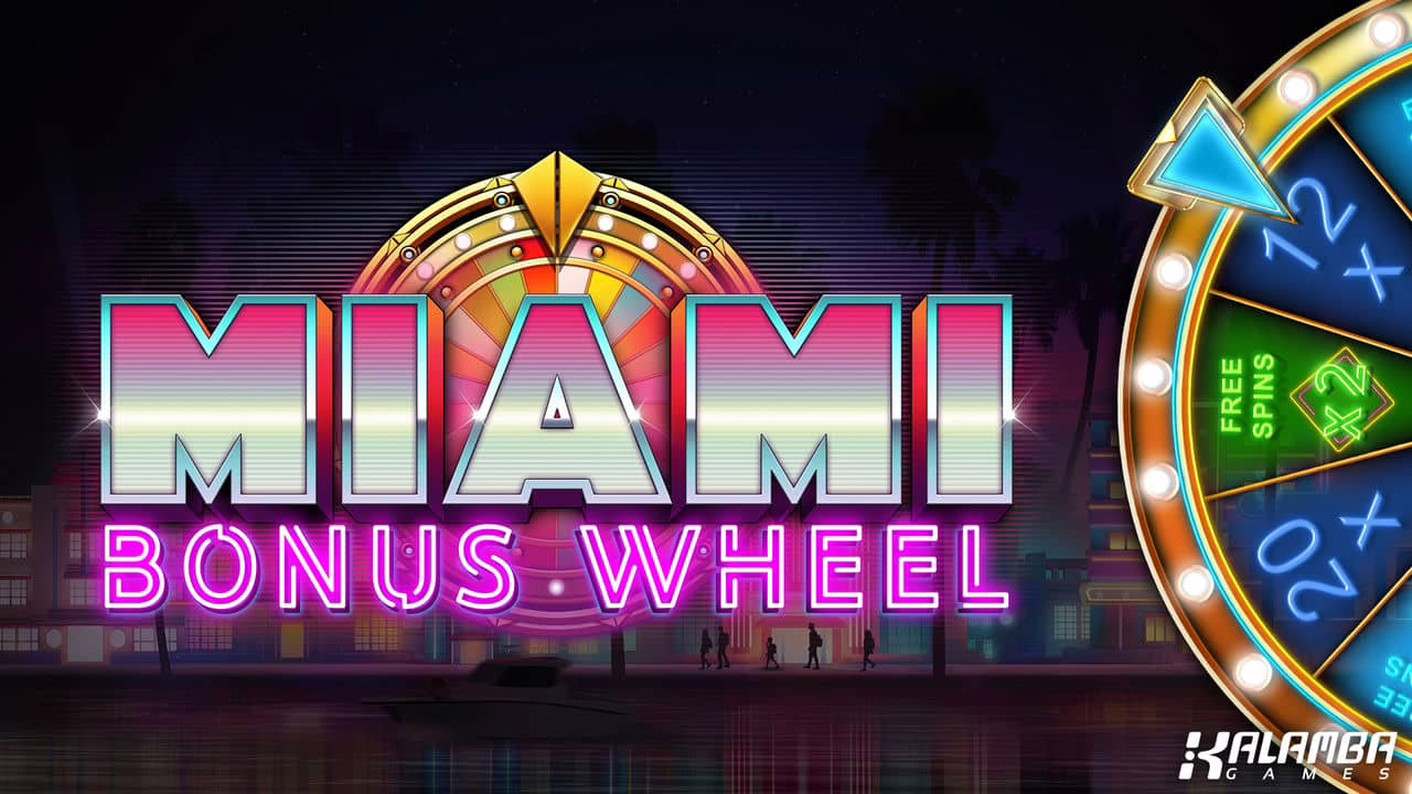 Miami Bonus Wheel slot by Kalamba Games