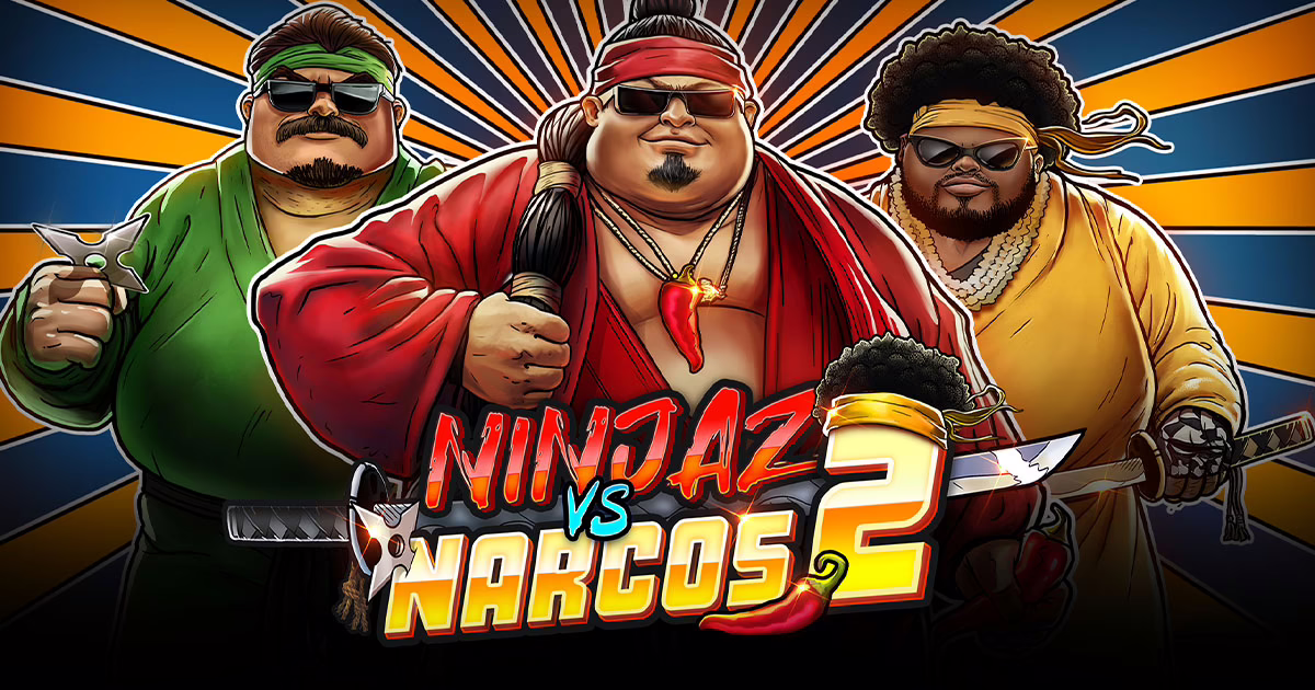 Ninjaz vs Narcos 2 slot by Kalamba Games
