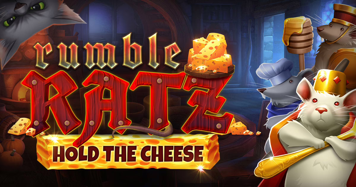 Rumble Ratz Hold the Cheese slot by Kalamba Games