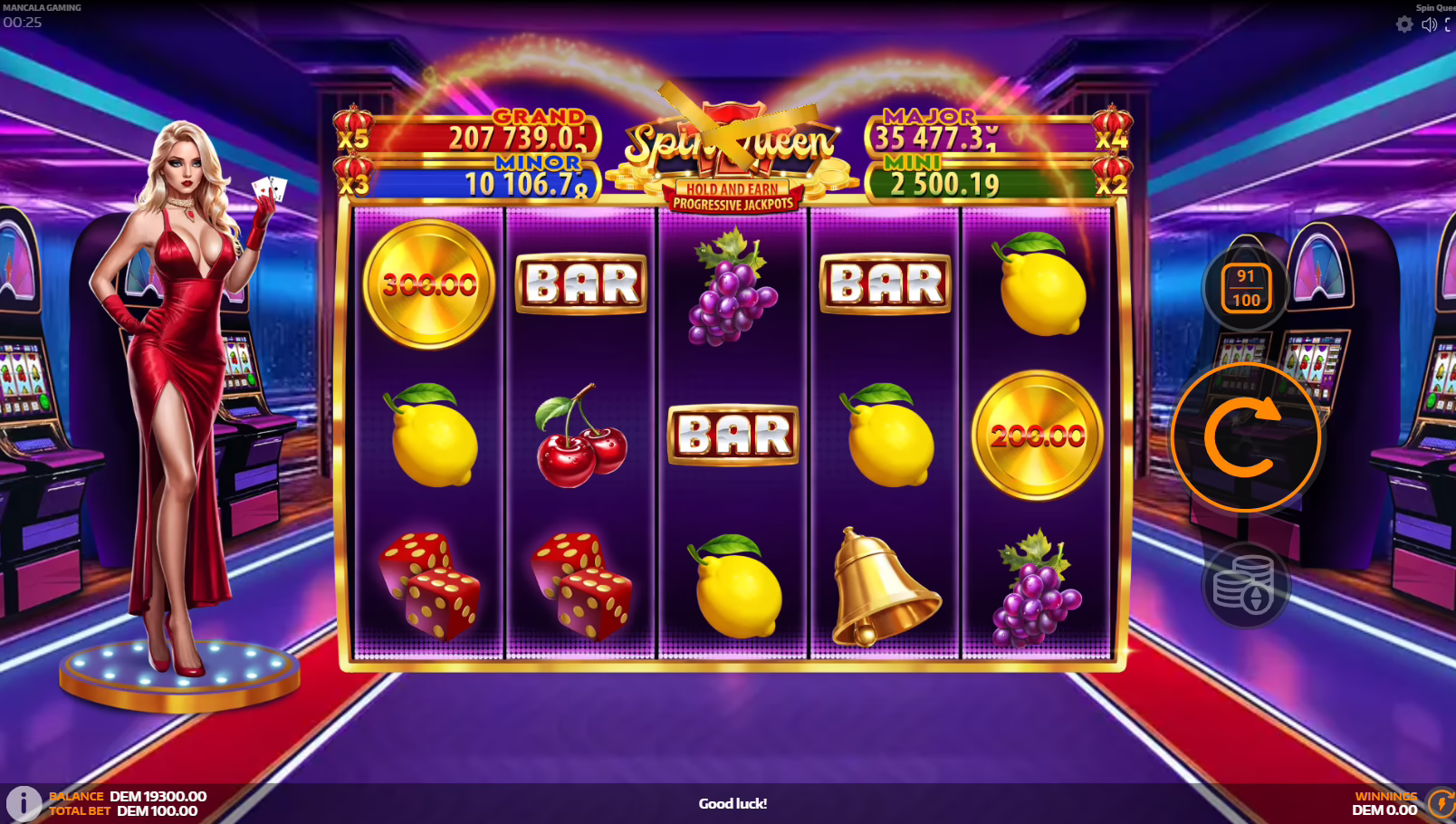 Spin Queen screenshot 1