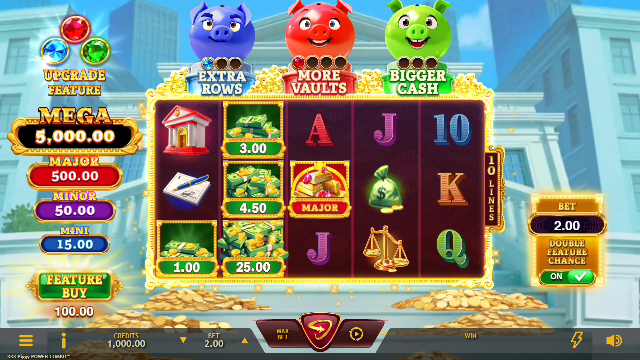 333 Piggy Power Combo screenshot 1