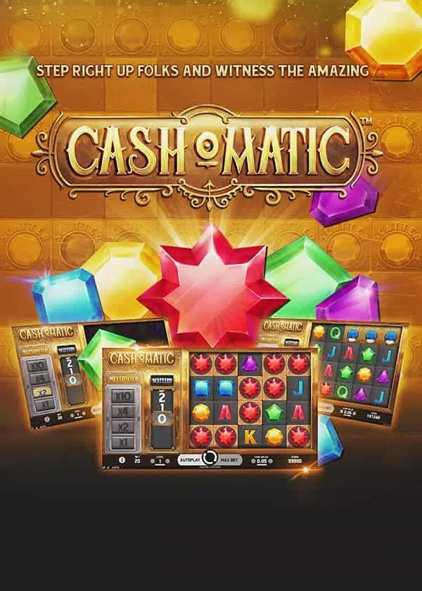 Cashomatic slot by NetEnt