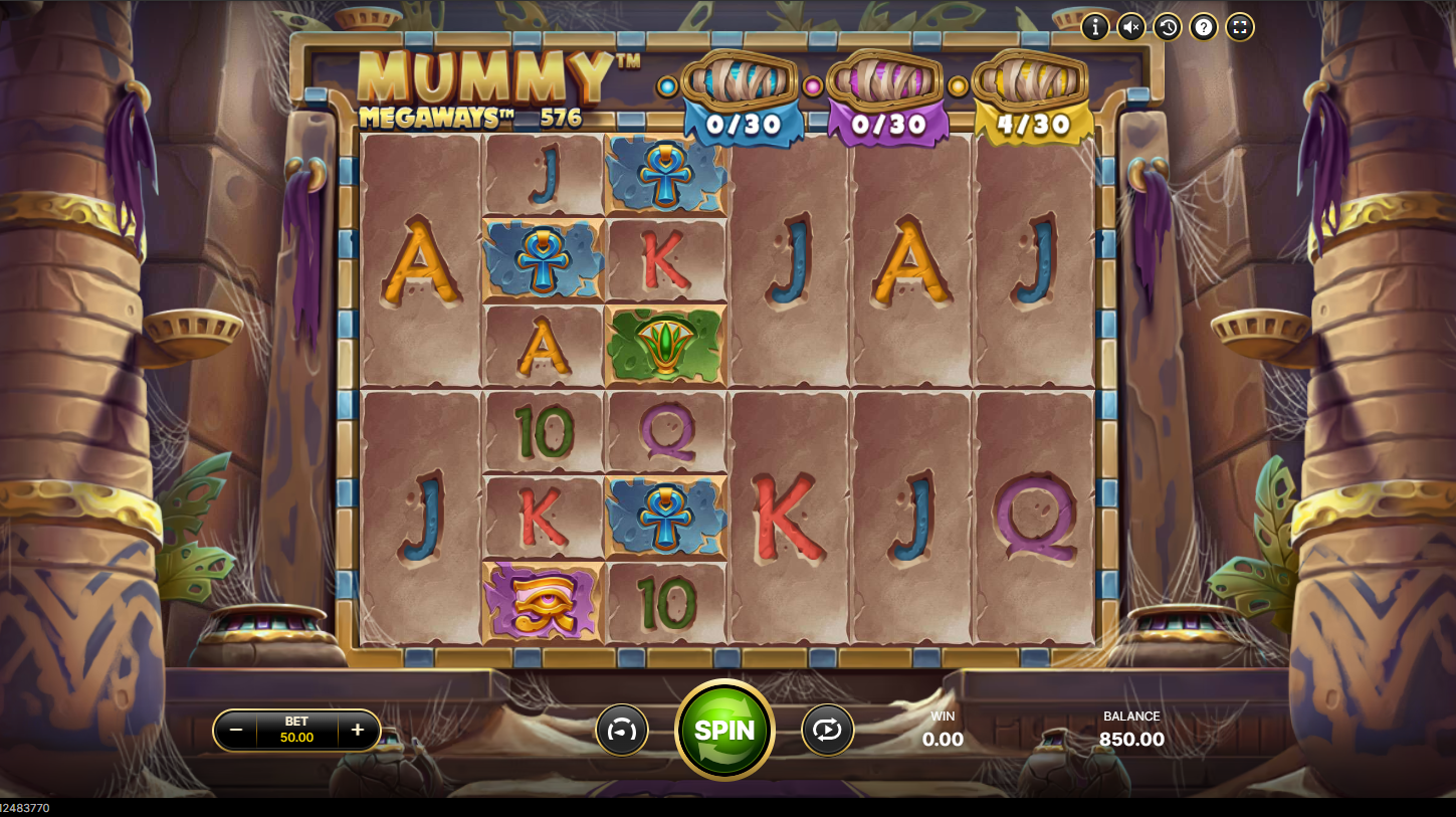 Mummy Megaways screenshot 1