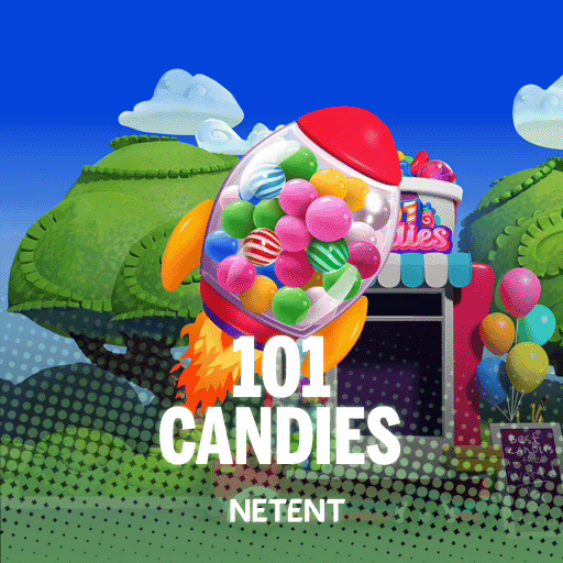 101 Candies slot by NetEnt - 96.08% RTP