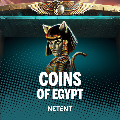 Coins of Egypt slot by NetEnt - 96.97% RTP