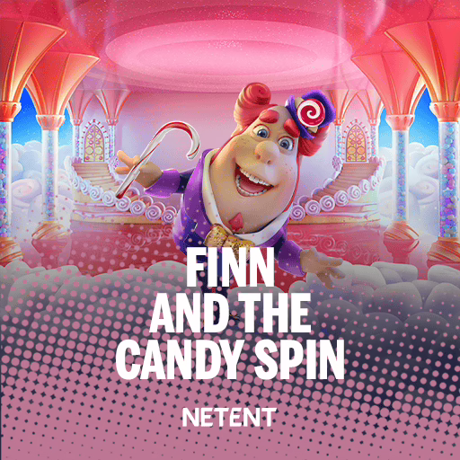 Finn and The Candy Spin slot by NetEnt - 96.62% RTP