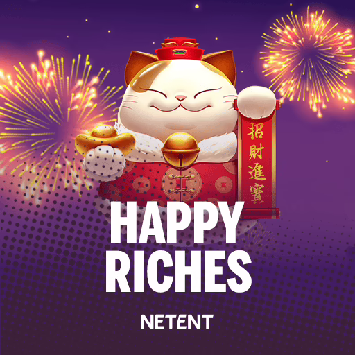 Happy Riches slot by NetEnt - 96.32% RTP
