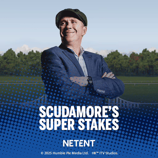 Scudamore's Super Stakes slot by NetEnt - 96.99% RTP