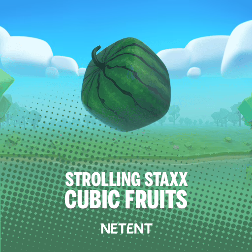 Strolling Staxx: Cubic Fruits slot by NetEnt - 95.98% RTP