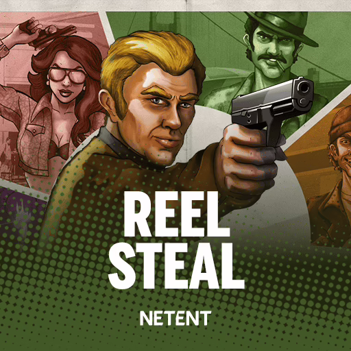 The Reel Steal slot by NetEnt - 95.87% RTP