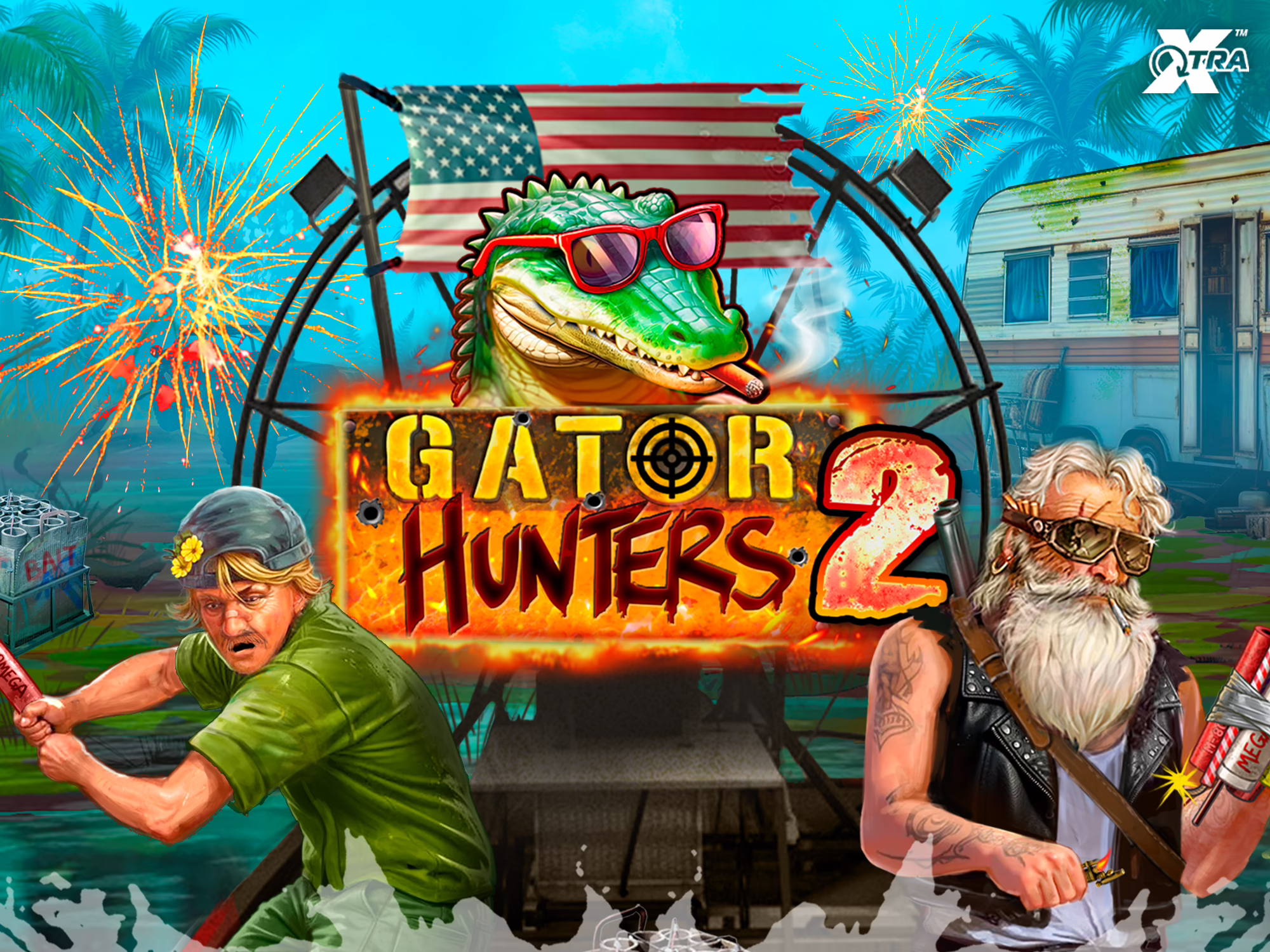 Gator Hunters 2 slot by Nolimit City - 96% RTP