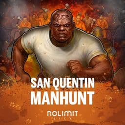 San Quentin Manhunt slot by Nolimit City - 96.15% RTP