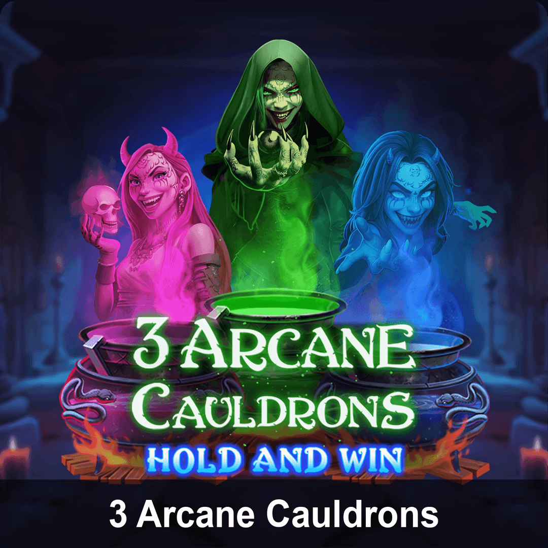 3 Arcane Cauldrons slot by NowNow Gaming