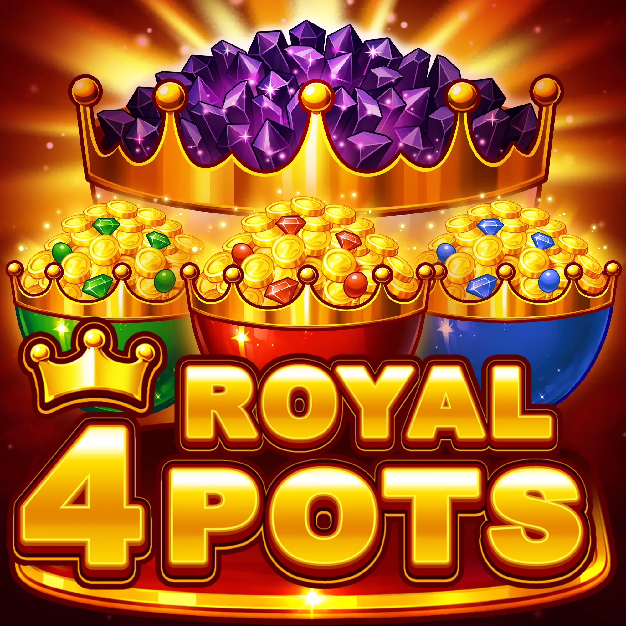 4 Royal Pots slot by Onlyplay