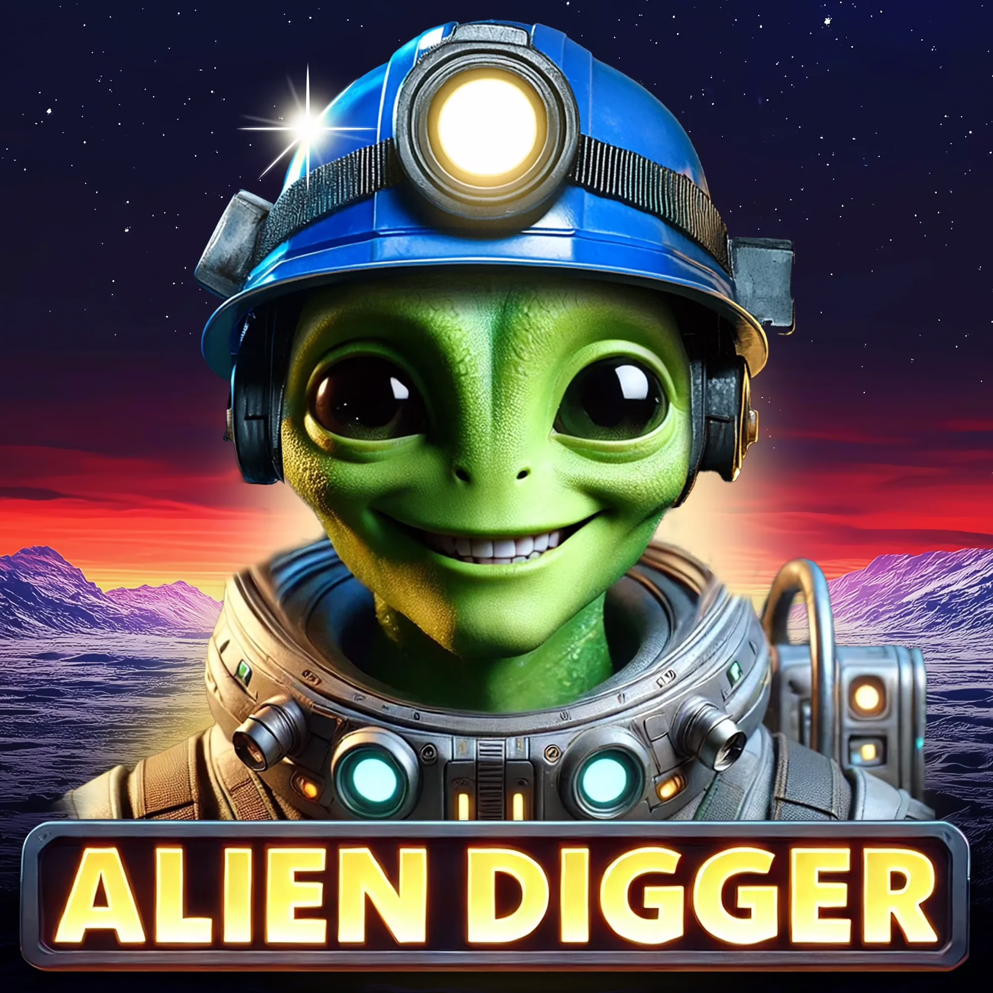 Alien Digger slot by Onlyplay - 95.5% RTP