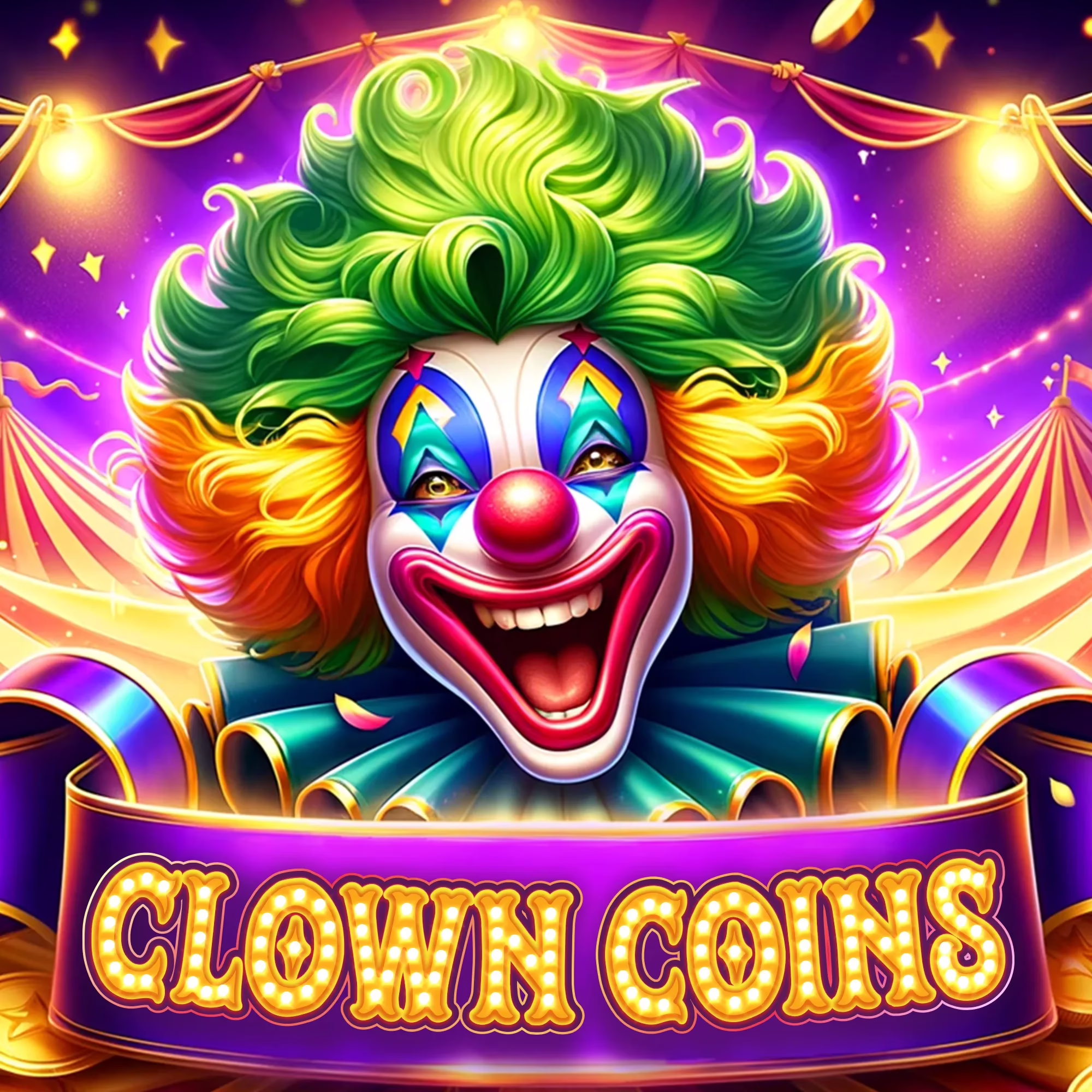 Clown Coins slot by Onlyplay - 95% RTP