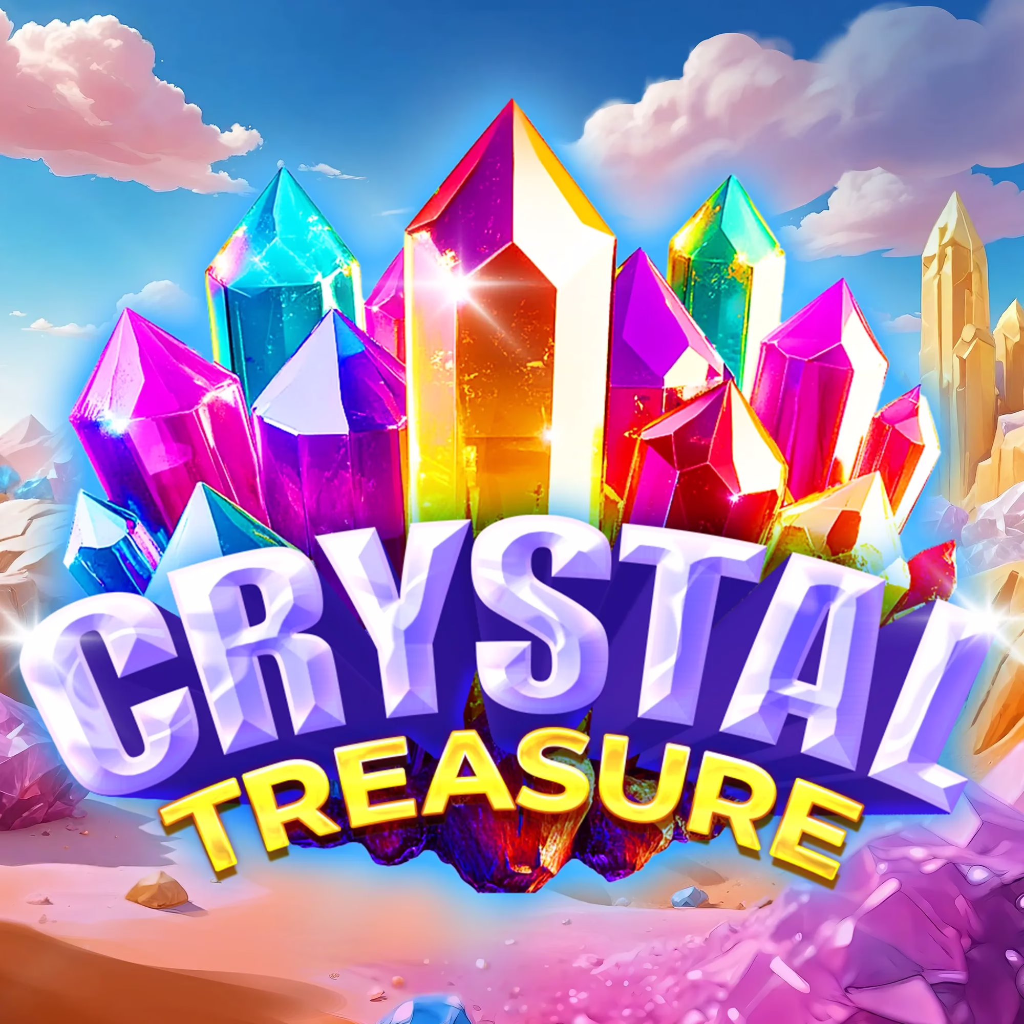 Crystal Treasure slot by Onlyplay - 95.5% RTP