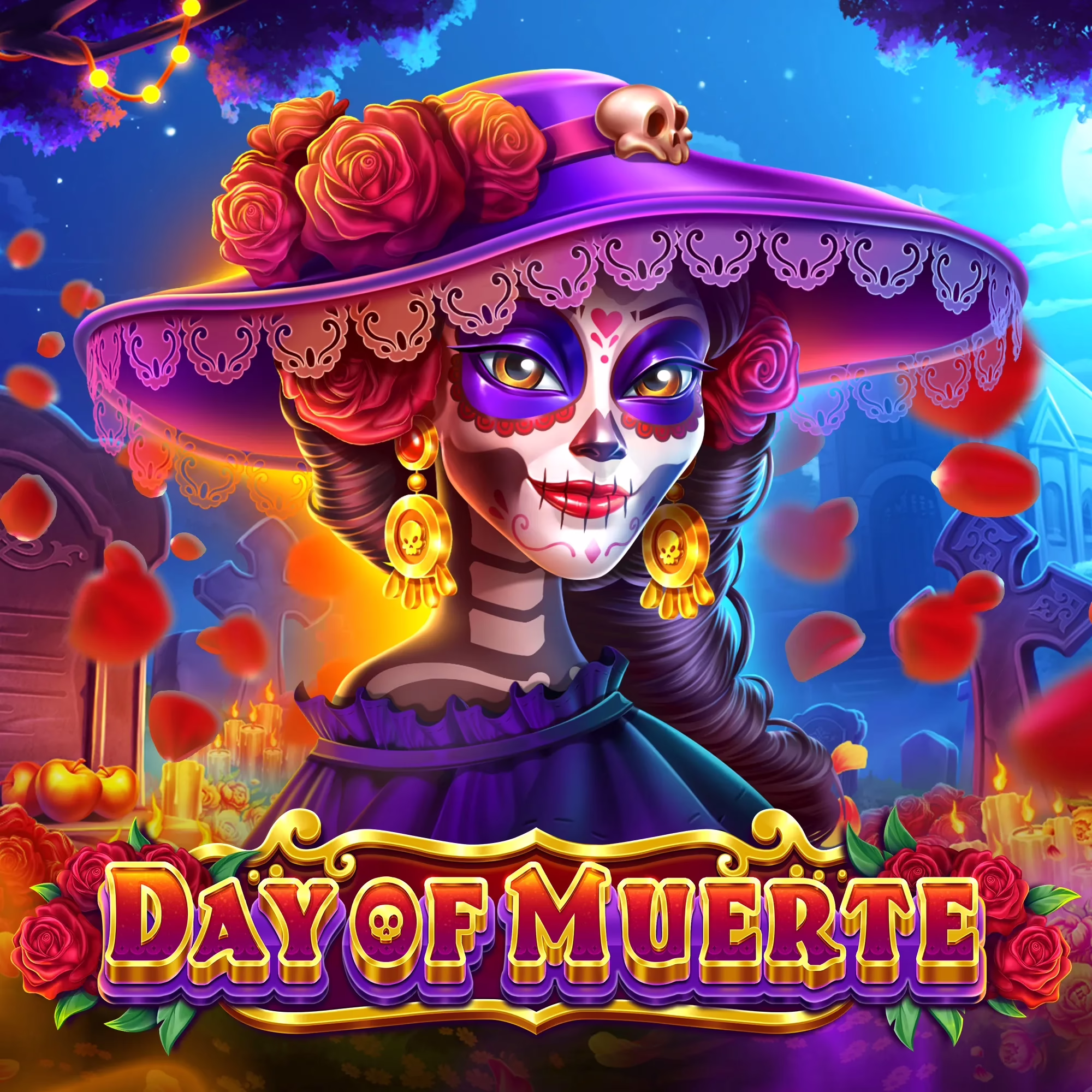 Day of Muerte slot by Onlyplay - 95% RTP
