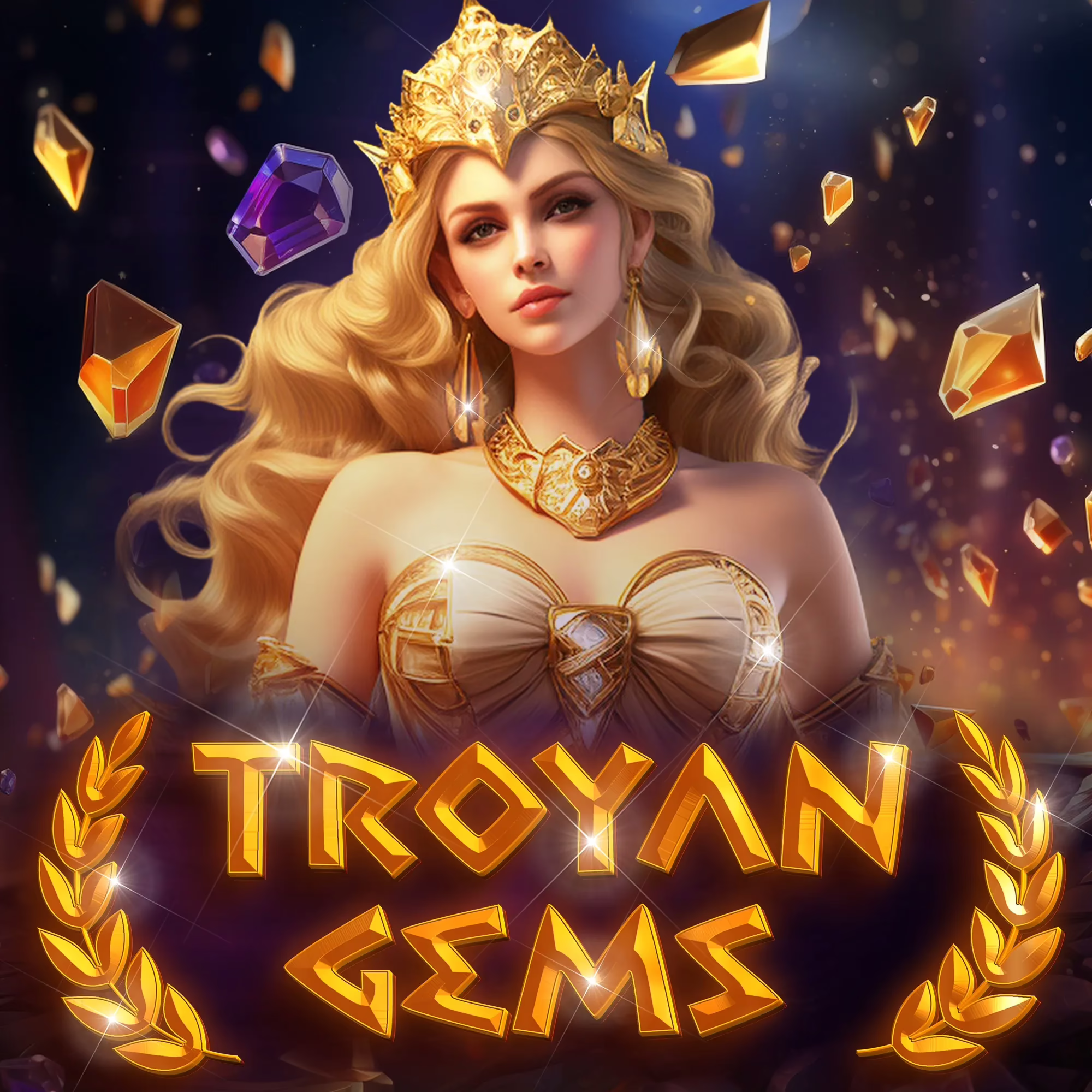 Troyan Gems slot by Onlyplay