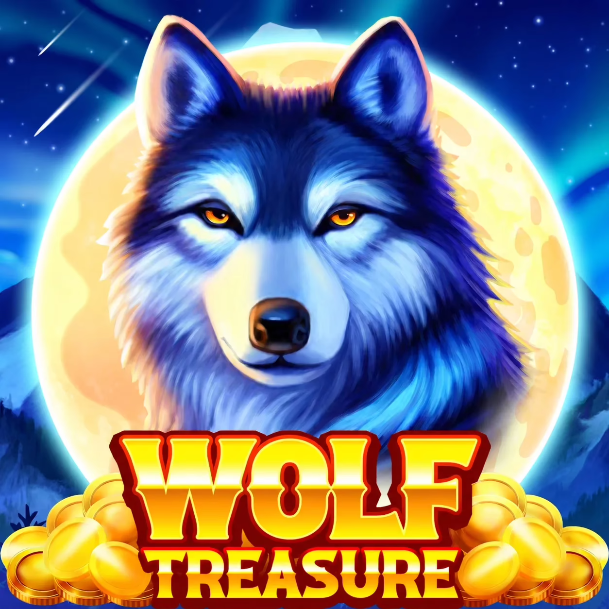 Wolf Treasure slot by Onlyplay - 96.6% RTP