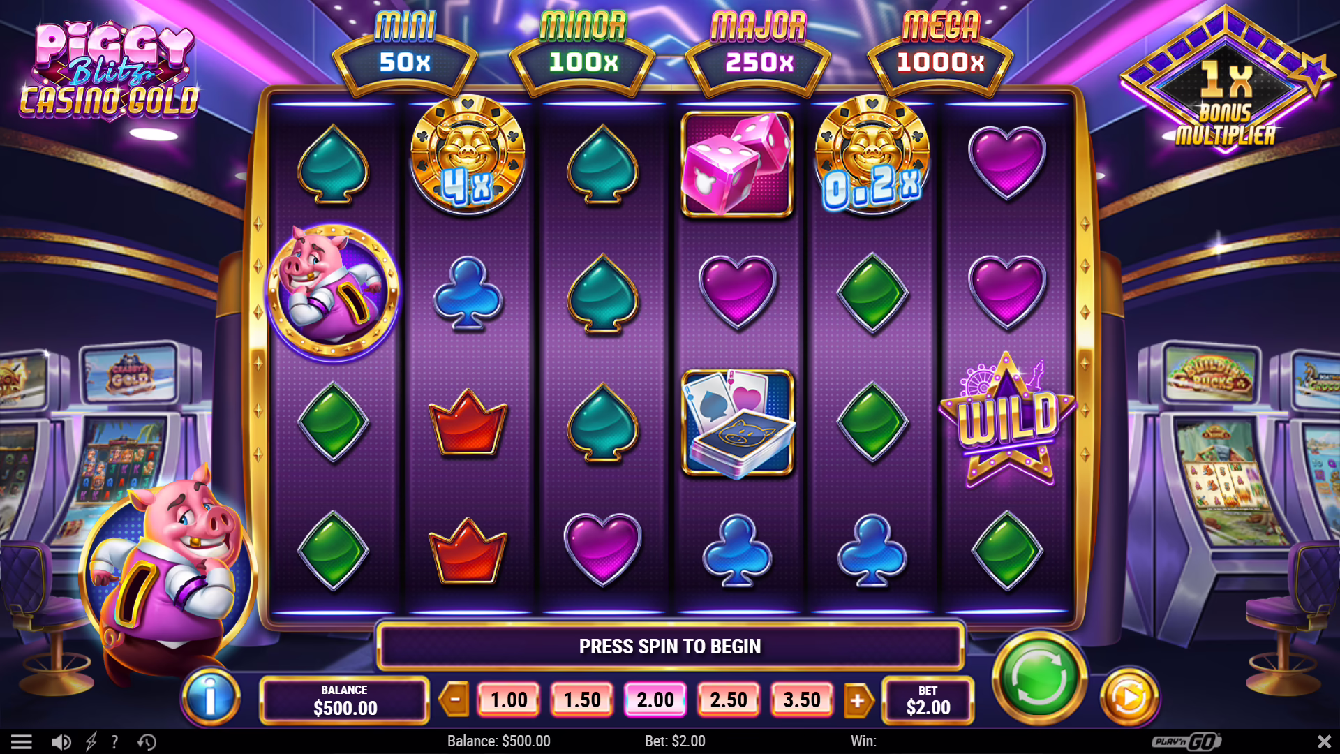 Piggy Blitz Casino Gold screenshot 1