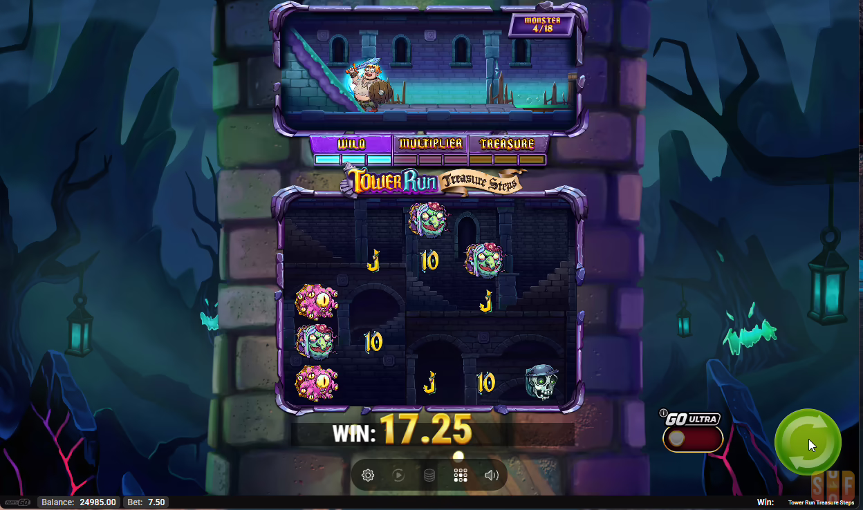 Tower Run Treasure Steps screenshot 1