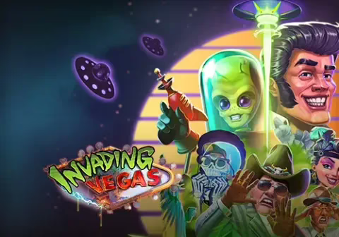 Invading Vegas slot by Play'n GO