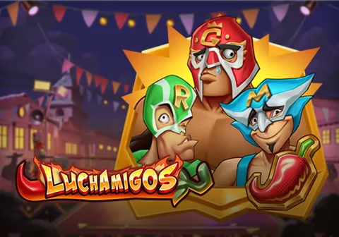 Luchamigos slot by Play'n GO
