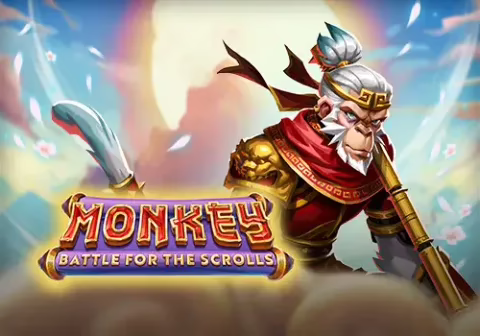 Monkey Battle for the Scrolls slot by Play'n GO