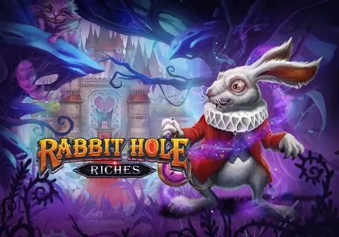 Rabbit Hole Riches slot by Play'n GO
