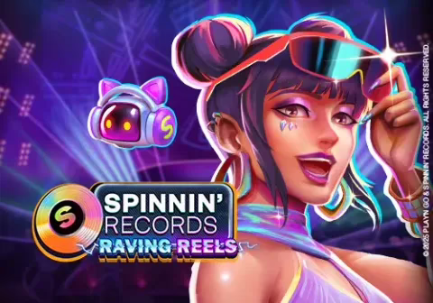Spinnin' Records Raving Reels slot by Play'n GO