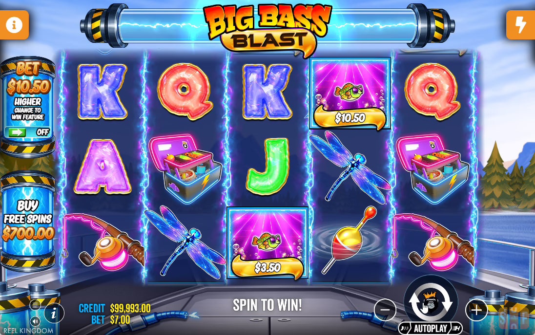 Big Bass Blast screenshot 1