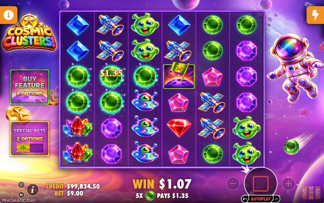 Cosmic Clusters screenshot 1