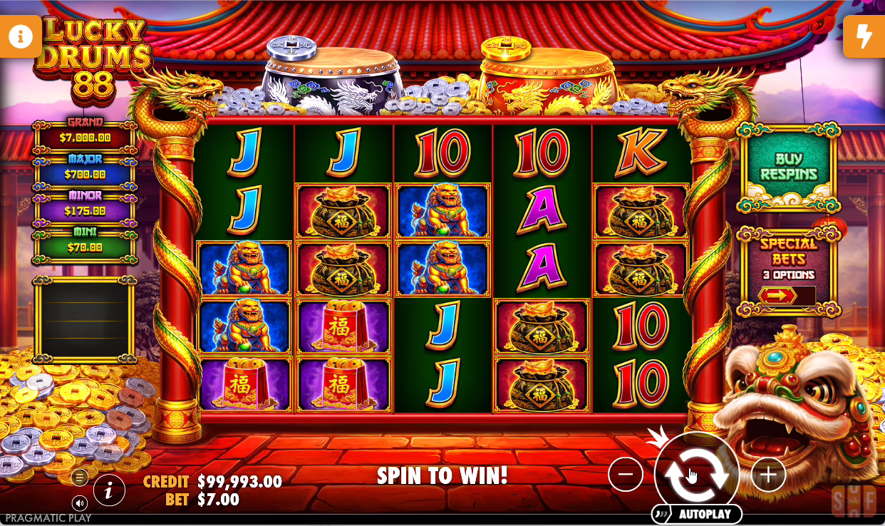 Lucky Drums 88 screenshot 1