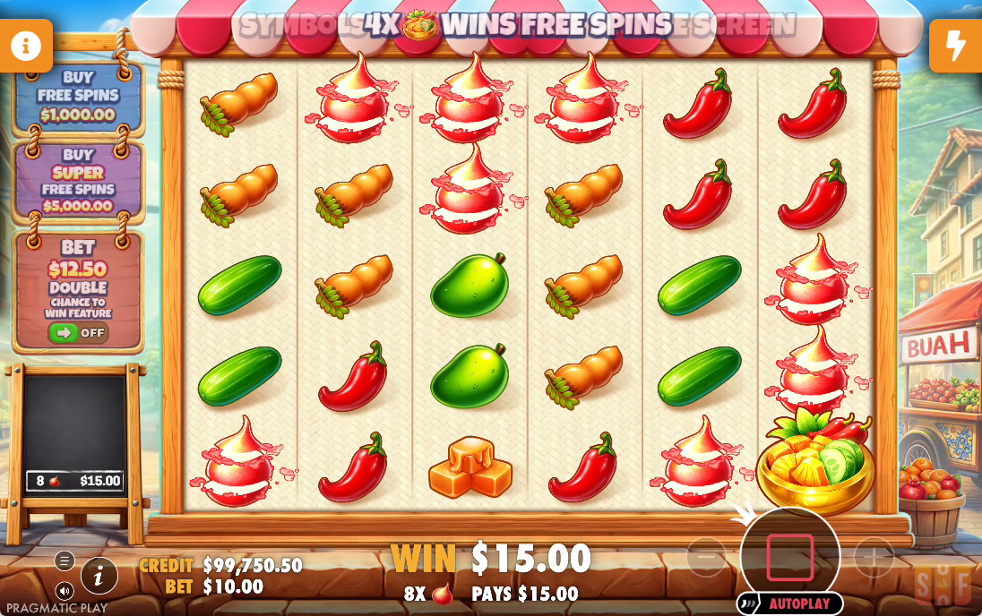 Rujak Bonanza 1000 screenshot 1