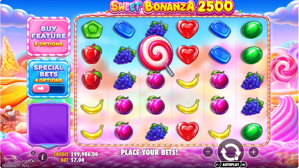 Sweet Bonanza 2500 screenshot 1