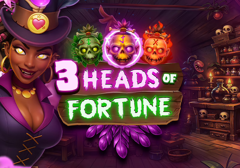 3 Heads of Fortune slot by Qora Games