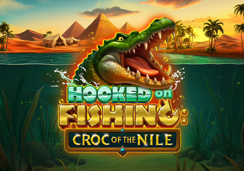 Hooked on Fishing: Croc of the Nile slot by Qora Games - 96.04% RTP