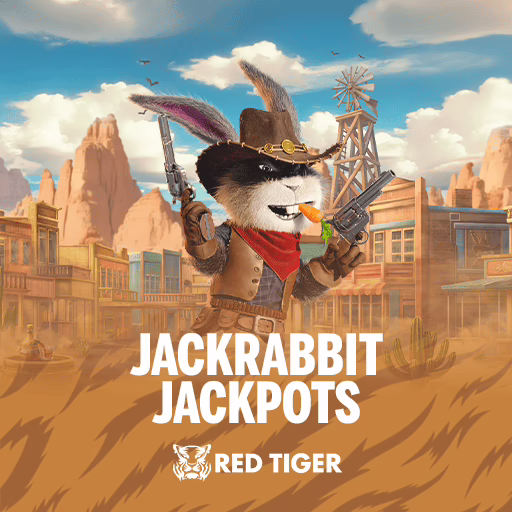 Jackrabbit Jackpots slot by Red Tiger Gaming - 95.78% RTP