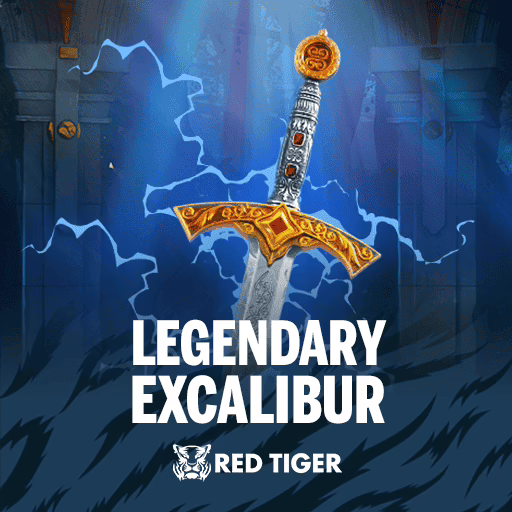 Legendary Excalibur slot by Red Tiger Gaming