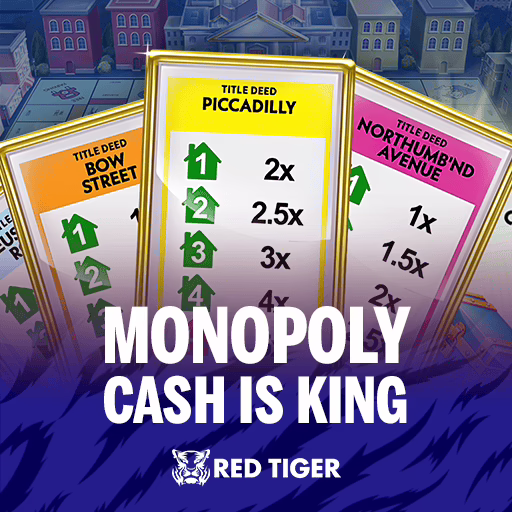 Monopoly Cash Is King slot by Red Tiger Gaming