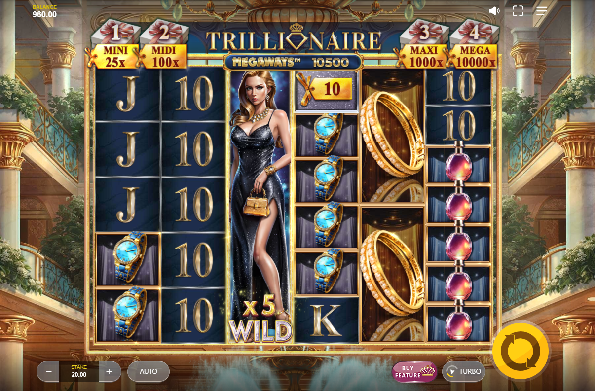 Trillionaire Megaways screenshot 1