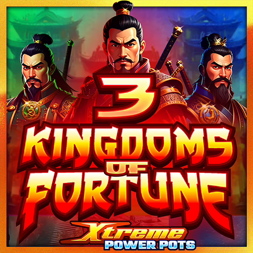 3 Kingdoms of Fortune - Xtreme Power Pots slot by Rival - 96.2% RTP