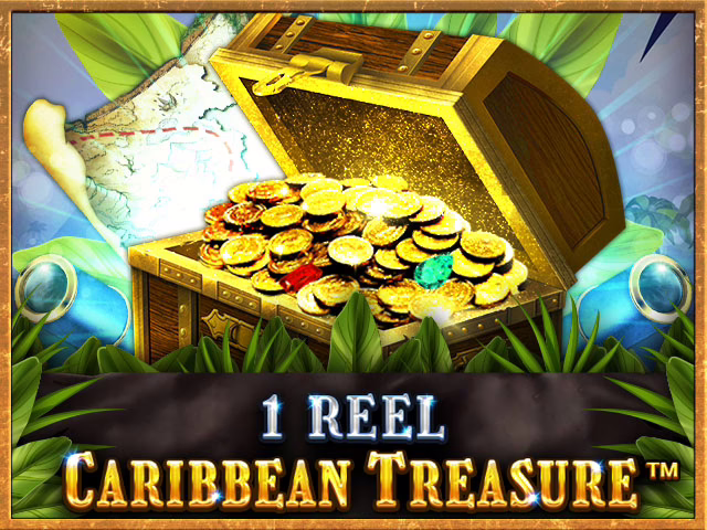 1 Reel Caribbean Treasure slot by Spinomenal - 95.42% RTP