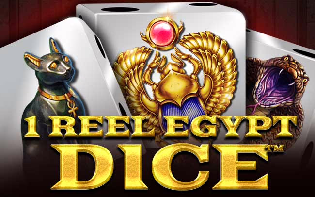 1 Reel Egypt Dice slot by Spinomenal