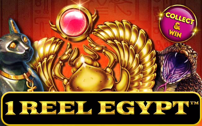 1 Reel Egypt slot by Spinomenal - 95.42% RTP